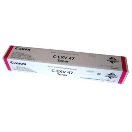 Toner Original Canon Magenta, EXV47M, pentru IR Advance C250I|C350I|C351IF, 21.5K, (timbru verde 1.2 lei) ,NOPP, "CF8518B002AA"