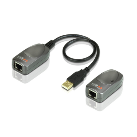 EXTENDER USB Aten, USB 2.0 Cat 5 Extender (pana la 60m) "UCE260-AT-G" (timbru verde 0.08 lei)