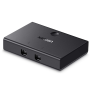 SWITCH USB SHARING Ugreen, "30345" porturi USB: USB-B x 2, conectare prin USB 2.0, cablu 1.5m inclus, buton comutare PC, LED, pl
