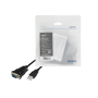 CABLU USB LOGILINK adaptor, USB 2.0 (T) la Serial DB9M (9-pin)(RS232)(T), 1.5m, negru, "AU0048A" (timbru verde 0.08 lei)