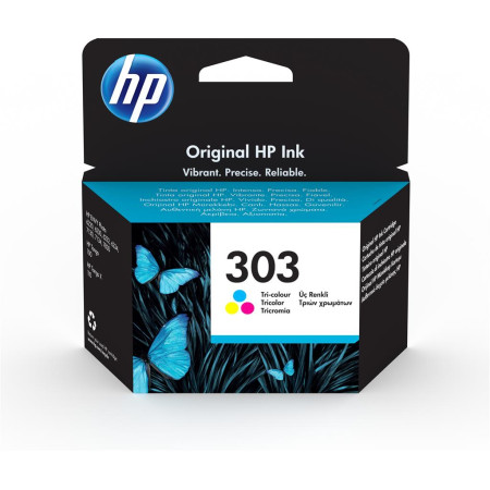 Cartus Cerneala Original HP Color, nr.303, pentru Envy Inspire 7200|7900, 165, (timbru verde 0.15 lei), "T6N01AE"