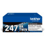 Dual-Pack  Original Brother Black, TN247BKTWIN, pentru HL-L3210|L3270|DCP-L3510|L3550|MFC-L3730|L3770, 3K, (timbru verde 1.2 lei