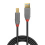 Cablu Lindy 2m USB 3.0 Typ A to B, Anthr, "LY-36742" (timbru verde 0.18 lei)