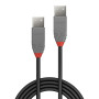 Cablu Lindy 3m USB 2.0 Type A to A, Anth, "LY-36694" (timbru verde 0.18 lei)