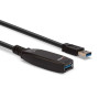 Cablu Lindy 15m USB 3.0 Active Extension "LY-43322" (timbru verde 0.8 lei)