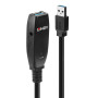 Cablu Lindy 15m USB 3.0 Active Extension "LY-43322" (timbru verde 0.8 lei)