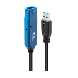 Lindy Cablu USB 3.0 Ext. Activ 15m Pro "LY-43229" (timbru verde 0.8 lei)