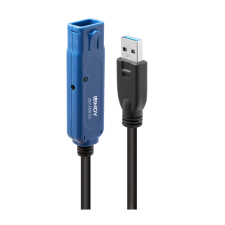 Lindy Cablu USB 3.0 Ext. Activ Pro 20m "LY-43361" (timbru verde 2.00 lei)