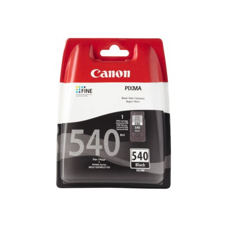 Cartus Cerneala Original Canon Black, PG-540 EUR, pentru Pixma MG2150|MG2250|MG3150|MG3250|MG3550|MG3650|MG4150|MG4250|MX375|MX3