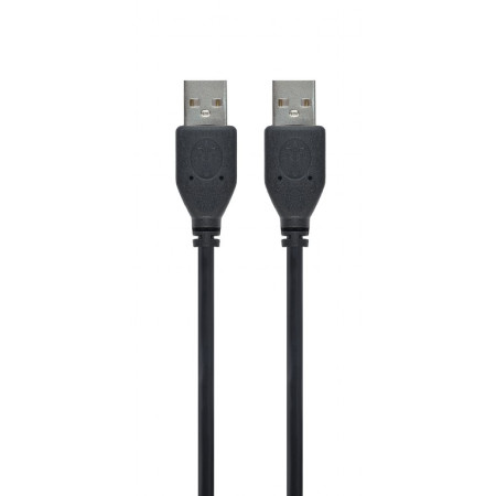 CABLU USB GEMBIRD pt. conectare HUB / HDD, USB 2.0 (T) la USB 2.0 (T), 1.8m, black, "CCP-USB2-AMAM-6" (timbru verde 0.08 lei)