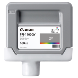 Cartus Cerneala Original Canon Cyan, PFI-1100C, pentru IPF PRO-2000|PRO-4000|PRO-6000, 160ml, incl.TV 0.15 RON,NOPP, "0851C001AA
