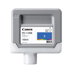 Cartus Cerneala Original Canon Blue, PFI-1100BL, pentru IPF PRO-2000|PRO-4000|PRO-6000, 160ml, incl.TV 0.15 RON,NOPP, "0859C001A