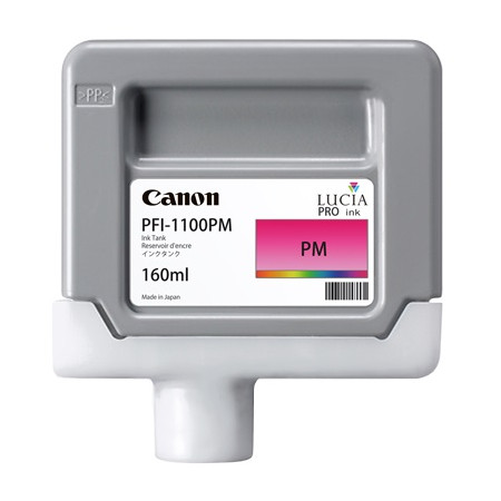 Cartus Cerneala Original Canon Photo Magenta, PFI-1100BL, pentru IPF PRO-2000|PRO-4000|PRO-6000, 160ml, incl.TV 0.15 RON,NOPP, "
