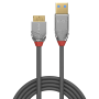 Cablu Lindy 0.5m USB 3.2 A to Micro-B "LY-36656" timbru verde 0.08 lei