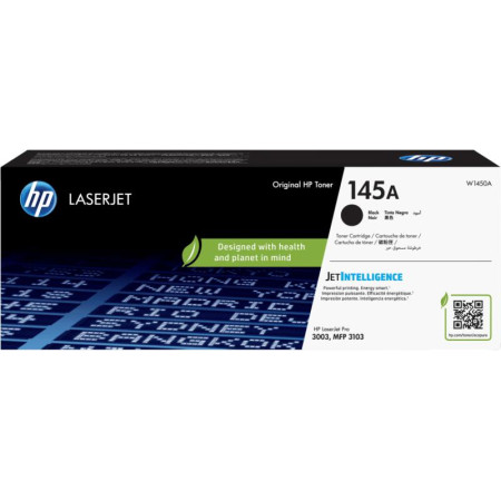 Toner Original HP Black, nr.145A, pentru Laser Jet 3003dn|3003dw|MFP 3103fdn|3103fdw, 1.5k, incl.TV 1.2incl.TV "W1450A"