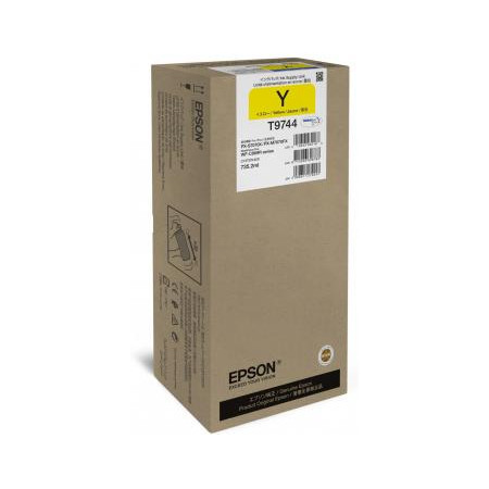 Cartus Cerneala Original Epson Yellow, T974400, pentru WorkForce WF-C69RD3TWFC|WF-869RDTWF|PX-M7070FX|S7070X, 84k, incl.TV 1.2in