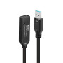 CABLURI USB pt. PC, imprimante - Lindy 10m USB 3.0 Act. Ext. A to C "LY-43376" (timbru verde 0.08 lei)