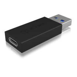 ADAPTOARE, Carduri PC - Icy Box, pt smartphone USB 3.2 Type-A Gen 2 la USB Type-C, Viteza: 10Gbit/s, plastic, negru, "IB-CB015" 