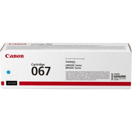 Toner Original Canon Cyan,CRG-067C, pentru MF 651|MF 655|MF 657, 1.25K, incl.TV 1.2 RON, "5101C002AA"