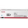 Toner Original Canon Cyan,CRG-067C, pentru MF 651|MF 655|MF 657, 1.25K, incl.TV 1.2 RON, "5101C002AA"