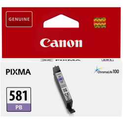 Cartus Cerneala Original Canon Photo Blue, CLI-581PB, pentru TS6150|TS8150|TS9150|TR7550|TR8550, 1.66K, (timbru verde 1.2 lei)"2