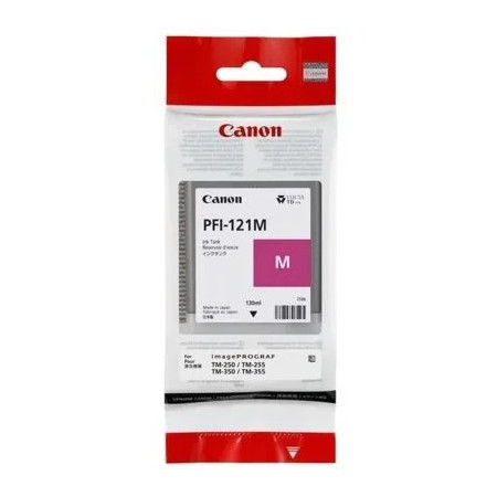 Cartus Cerneala Original Canon Magenta, PFI-121M, pentru ,IPF M-255|TM-350|TM-355, , (timbru verde 1.2 lei)"CF6267C001AA"