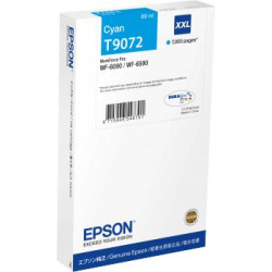 Cartus Cerneala Original Epson Cyan, T9072, pentru WF-6590DWF, 7K,  (timbru verde 1.2 lei),  "C13T907240"