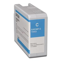 Cartus Cerneala Original Epson Cyan, T44C240, pentru CW-C6500|C6000, ,  (timbru verde 1.2 lei),  "C13T44C240"