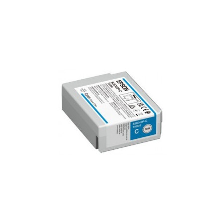 Cartus Cerneala Original Epson Cyan, T52M240, pentru CW-C4000, ,  (timbru verde 1.2 lei),  "C13T52M240"(RAPO)