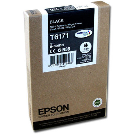Cartus Cerneala Original Epson Black, , pentru , ,  (timbru verde 1.2 lei),  "C13T617100"