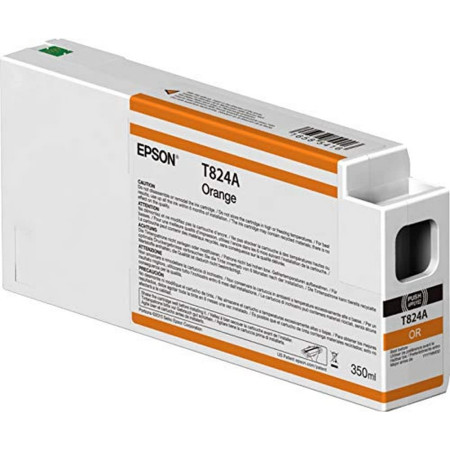 Cartus Cerneala Original Epson Orange, , pentru , ,  (timbru verde 1.2 lei),  "C13T824A00"