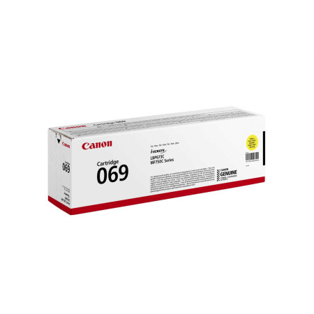Toner Original Canon Yellow, CRG-069Y, pentru LBP 673|MF 752|MF 754, 1.9K, (timbru verde 1.2 lei)"5091C002AA"