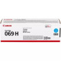 Toner Original Canon Cyan, CRG-069HC, pentru LBP 673|MF 752|MF 754, 5.5K, (timbru verde 1.2 lei)"5097C002AA"