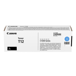 Toner Original Canon Cyan, T12C, pentru ISX C1333p|C1333i|C1333iF, 5.3K, (timbru verde 1.2 lei)"5097C006AA"