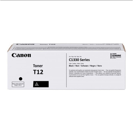 Toner Original Canon Black, T12BK, pentru ISX C1333p|C1333i|C1333iF, 7.4K, (timbru verde 1.2 lei)"5098C006AA"