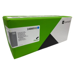 Toner Original Lexmark Cyan, 24B6512, pentru XC8160|XC8160|XC8163, 50K, (timbru verde 1.2 lei)"24B6512"
