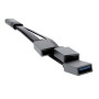 TNB USB-C TO 3 USB A PORTS FEMALE CABLE "TCM3USBF" (timbru verde 0.08 lei)
