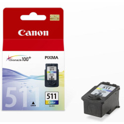 Cartus Cerneala Original Canon Color, CL-511, pentru Pixma IP2700|MP230|MP240|MP250|MP260|MP270|MP280|MP282|MP480|MP490|MP495|MX