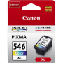 Cartus Cerneala Original Canon Color, CL-546XL, pentru Pixma IP2850|MG2450|MG2455|MG2550|MG2550S|MG2950|MG3050|MG3051|MG3052|MG3
