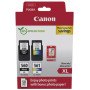Combo-Pack Original Canon Black/Color, PG-560XL/CL-561XL-VP, pentru Pixma TS5350|TS5351|TS5352, 400/300,(GP-501 50pag) (timbru v