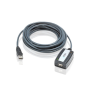 ATEN USB 2.0 Extender Cable (5m) "UE250-AT" (timbru verde 0.08 lei)
