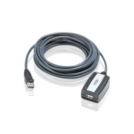 ATEN USB 2.0 Extender Cable (5m) "UE250-AT" (timbru verde 0.08 lei)