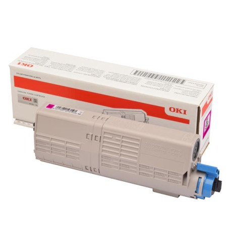 OKI original toner 46490606, magenta, 6000str.