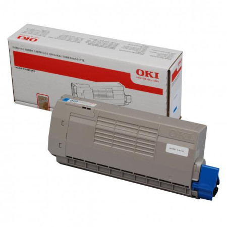 OKI original toner 44318607, cyan, 11500str.