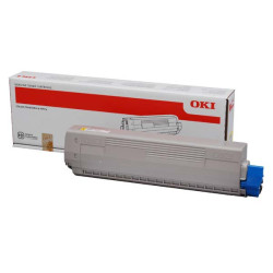 OKI original toner 44844505, yellow, 10000str.