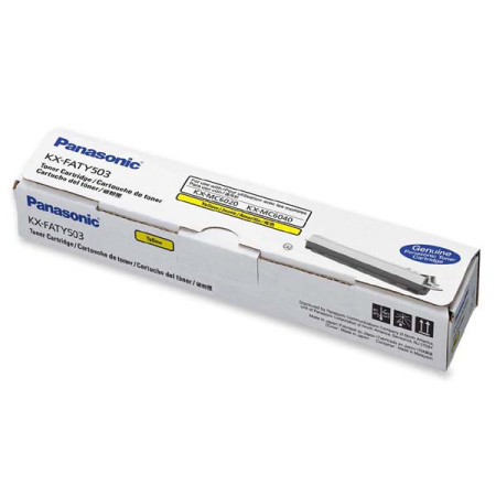 Panasonic original toner KX-FATY503, yellow, 2000str.