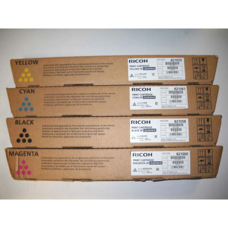 Ricoh original toner 821058, 820116, black