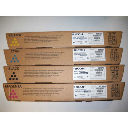 Ricoh original toner 820117, 821059, yellow