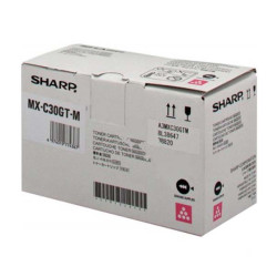 Sharp original toner MX-C30GTM, magenta, 6000str.