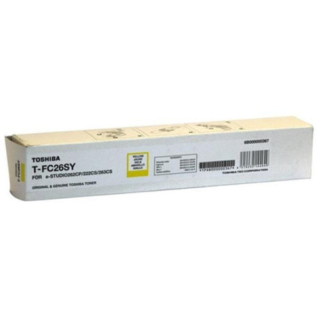 Toshiba original toner TFC26SY6K, 6B000000569, 6B000001096, yellow, 6000str., high capacity